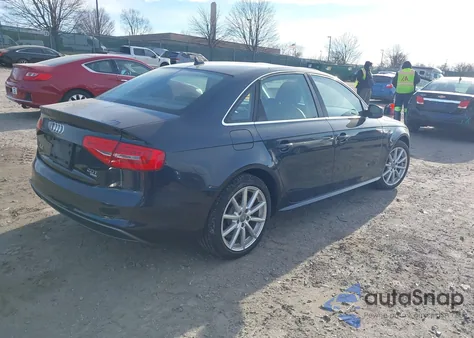 2014 Audi A4 2.0T Premium z USA, uszkodzony, nr VIN WAUHFAFL2EN015311